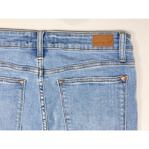 Judy Blue Control Top High Waist Skinny Ankle Jeans Distressed Women Size 11/30 - Picture 7 of 10